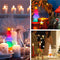 AC85-265V E27 3W LED Colorful Light Bulb Simulated Christmas Tree Shape Effect Party Lamp