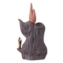 Hand Backflow Ceramic LED Incense Censer Burner Smoke Cones Holder