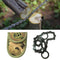 52cm Stainless Steel Outdoor Survival Pocket Chain Saw Multi Functional Camping Fishing Tool