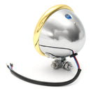Motorcycle Halogen Headlight Headlamp Hi/Lo Beam For Harley Bobber Chopper