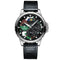 TEVISE T815 Military Style Calendar Automatic Mechanical Watch Leather Strap Men Watch
