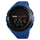 SKMEI 1405 Solar Power Digital Watch Stopwatch Luminous Display Alarm Calendar Outdoor Sport Watch