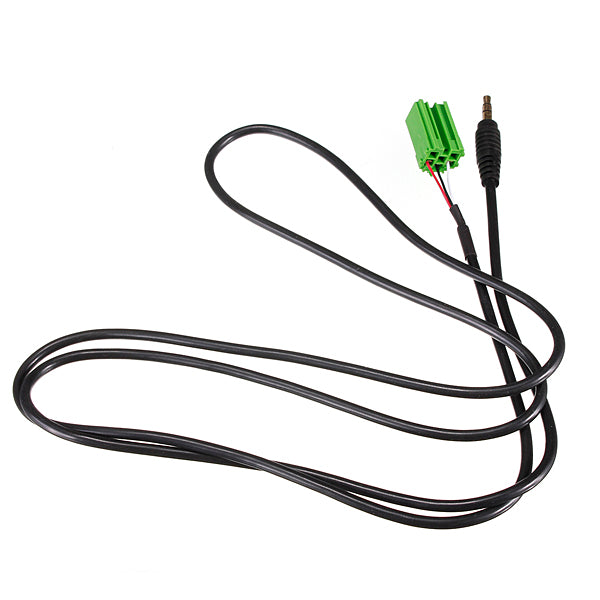 3.5mm Jack Aux Input Adapter Cable for Renault Clio Megane Kangoo for Phone MP3