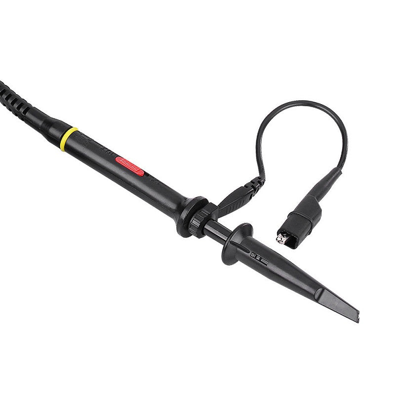 Cleqee P7100 1PCS Oscilloscope Probe 100MHz BNC Protective Cap Scope Probe X1/X10 DC-100MHz