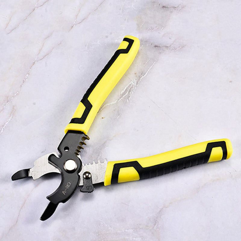 Cable Wire Stripper Cutter Hand Crimper Multifunctional Terminal Stripping Tool Pliers Tool