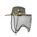 LEO Camo Anti-insect Visor Cap Climbing Fishing Hiking Breathable Wide Brim Anti-mosquito Mesh Face Protection Mask Hat
