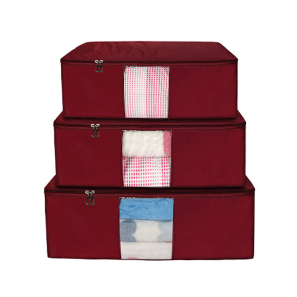 Honana HN-B6 Large Folding Storage Bag Waterproof Dustproof Zipper Organizer Bags