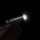 RovyVon Aurora A2x Nichia 219C 450Lumens Stainless Steel USB Rechargeable EDC Flashlight IP65 Waterproof LED Keychain