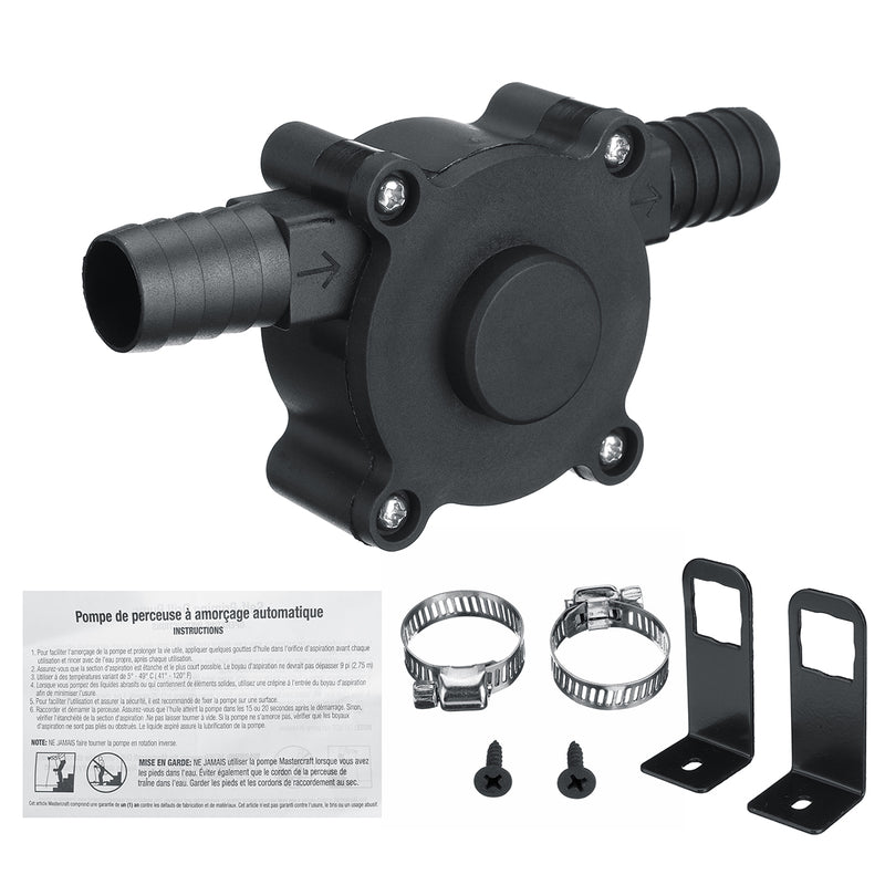 Portable Hand Electric Drill Driver Pump Miniature Self-priming Pump Household