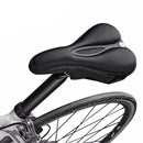 ROCKBROS Lycra Sponge Cycling Sport Bike saddle Soft Pillow Seat Breathing Non Slip Hollow Saddle