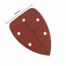 40pcs 60-240 Grit 140x90mm Triangle Sandpaper Mouse Sanding Sheets Sander Pads