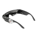 Futuristic Sunglasses Mirrored Narrow Lens Wrap Visor Robot Costume Wrap Glasses