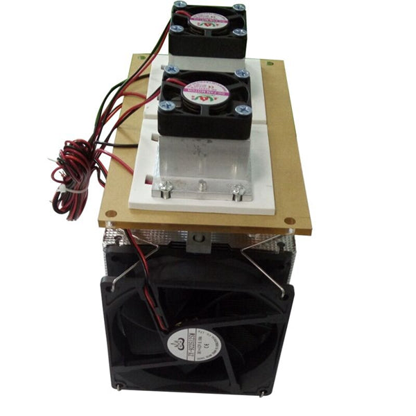 Enhanced Version 12V 12A 144W DIY Double Head Semiconductor Refrigerator Radiator Cooling Equipment