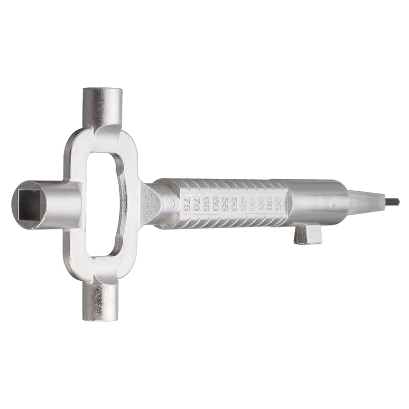 Sliver Locksmith Tool Multi Purpose Cylinder Gauge Cam Turner Spindle Turner