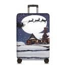 Honana Tourism Theme Elastic Luggage Cover Trolley Case Cover Warm Travel Suitcase Protector
