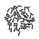Suleve M2CT1 50Pcs M2 Insert Torx Screw Carbon Steel for Replaces Carbide Inserts CNC Lathe Tool