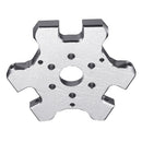 Aluminum Alloy M4 Delta Kossel Fisheye Effector 4mm Hammock Hanging Station For 3D Printer Extruder Part