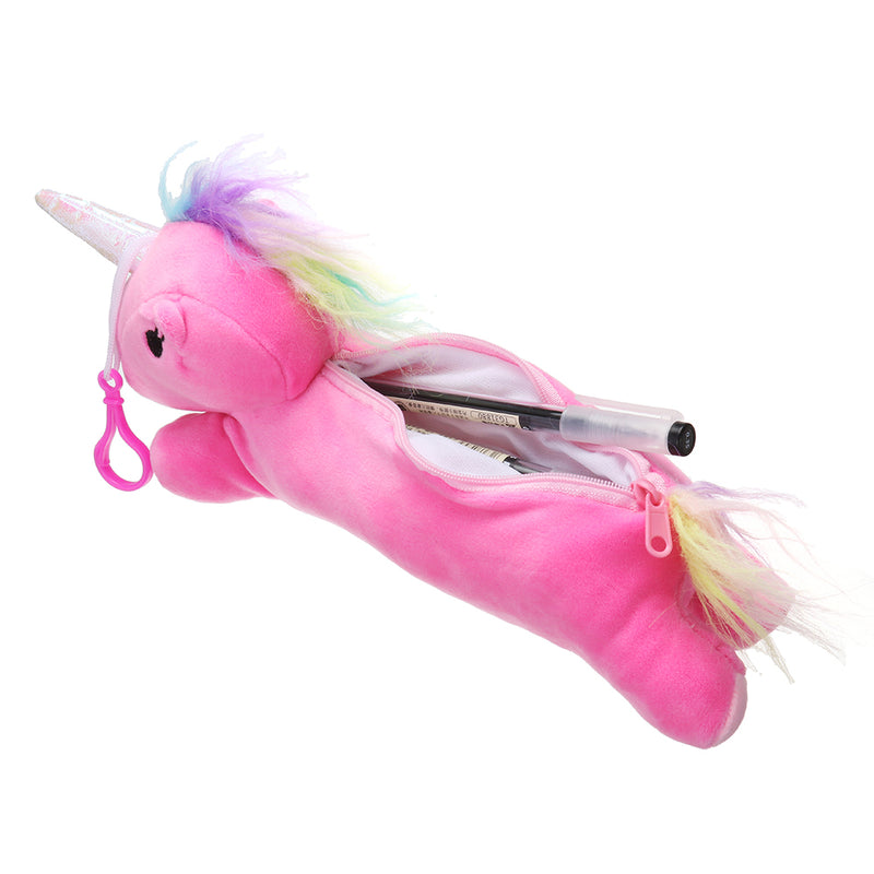 Unicorn Pencil Case School Supplies Stationery Gift Students Cute Cat Pencil Bag