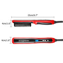 Multifunctional Hair Comb Curling Iron Hair Volumize Flatten Side and Straighten Hair Curler Show Cap Quick Hair Styler Hair Straightener