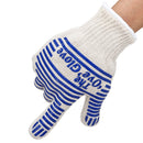 Oven Gloves Silicon BBQ Kitchen Heat Resistance Proof Mitts Hot Surface Handler