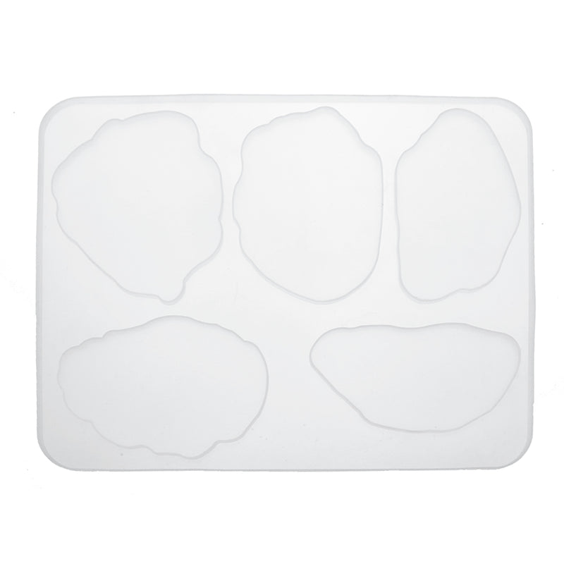 Agate Resin Casting Mold Silicone Making Epoxy Mould Craft DIY Clay Tool