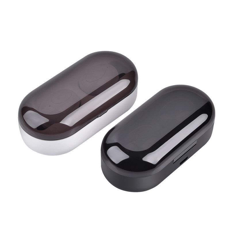 QK-05 Mini TWS Dynamic bluetooth V5.0 Earphone Voice Prompt Waterproof Stereo Headphone