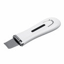 Ultrasonic Blackhead Remover Machine Scrubber Rechargeable Skin Spatula Facial Nose Cleaner