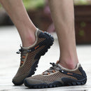 Q923 Men Outdoor Breathable Summer Trekking Water Shoes  Climbing Hiking Shoes Sneakers