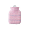Mrosaa Hot Water Bag Bottle Winter Washable Knitted Cover Student Portable Soft Hot-water Bag Warm Explosion-proof Winter