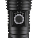 XANES 1287 Suit Zoomable Tactical LED Flashlight XHP50 Highlight With 18650 USB Cable Flashlight Set Telescopic Torch