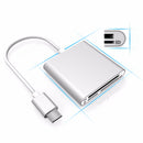 Bakeey USB3.0 Type C High Speed CF SD TF Micro SD Card Micro SD Smart Memory Card Reader OTG Adapter