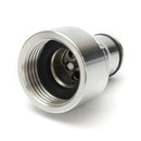 G5/8 Stainless Steel Carbonation Cap Adapter for Home Brew Beer Soda