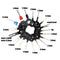 11Pcs Terminal Removal Electrical Wiring Crimp Connector Pin Extractor Kit Automobiles Terminal Repair Hand Tool Kit