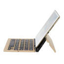 Aluminum Alloy Foldable Wireless bluetooth 3.0 Keyboard