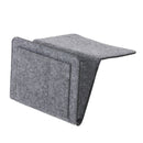 Felt Bedside Pocket Caddy Storage Organizer Bed Desk Bag Sofa TV Remote Holder Storage Bags