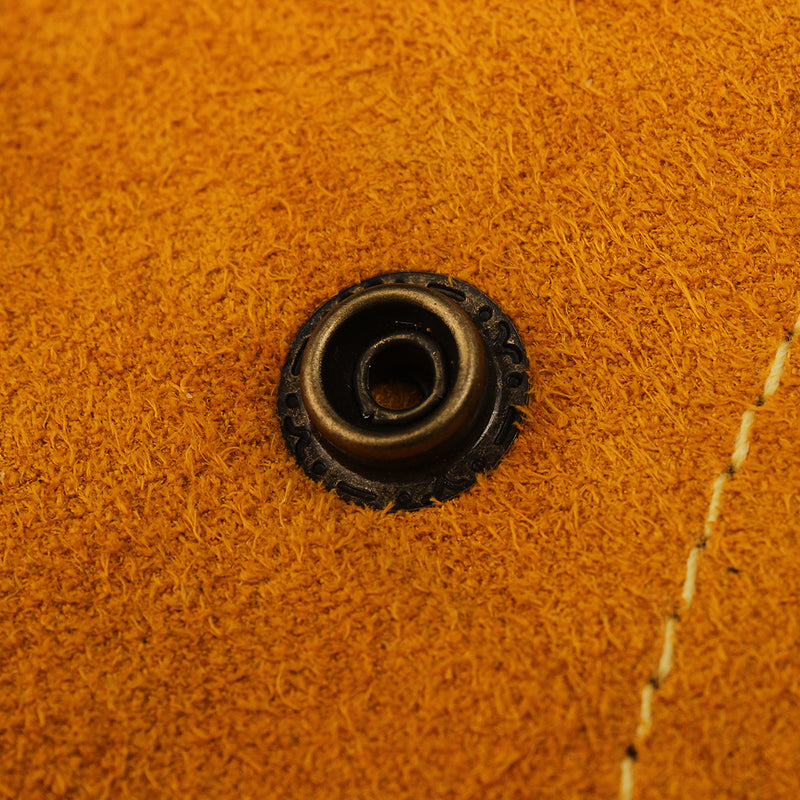 2pcs 23.6inch Cowhide Split Leather Welding Sleeves Protective Heat Arm Sleeve Tool