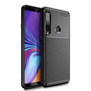 Bakeey Protective Case For Samsung Galaxy A9 Carbon Fiber Fingerprint Resistant Soft TPU Back Cover