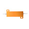 RX24 50W 200R 200RJ Metal Aluminum Case High Power Resistor Golden Metal Shell Case Heatsink Resistance Resistor