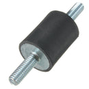 4pcs M6x20x25mm Rubber Shock Absorber Doubles Ends Rubber Mounts Vibration Isolator Mounts