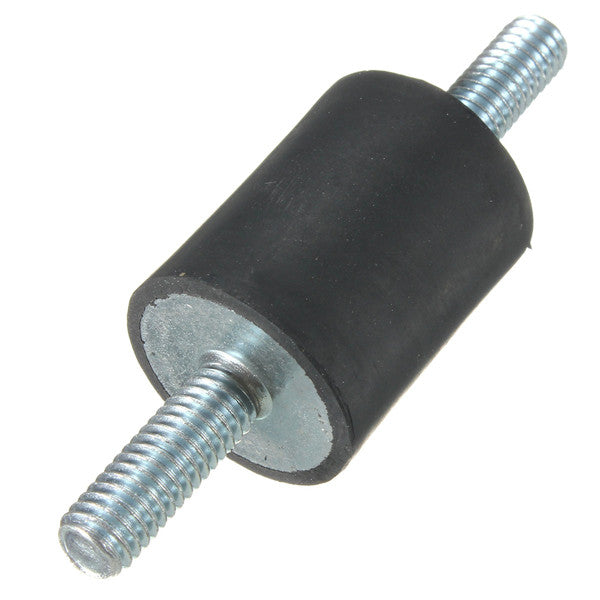 4pcs M6x20x25mm Rubber Shock Absorber Doubles Ends Rubber Mounts Vibration Isolator Mounts