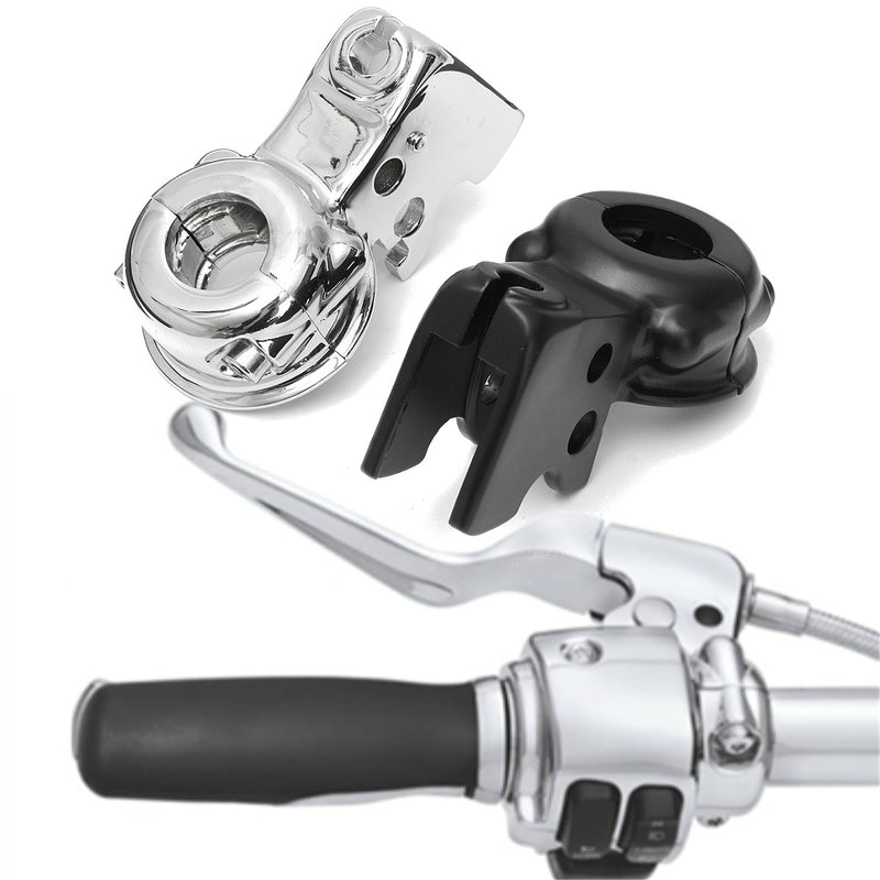 Clutch Lever Mount Bracket Perch Clamp For Harley Touring Dyna Softail Sportster