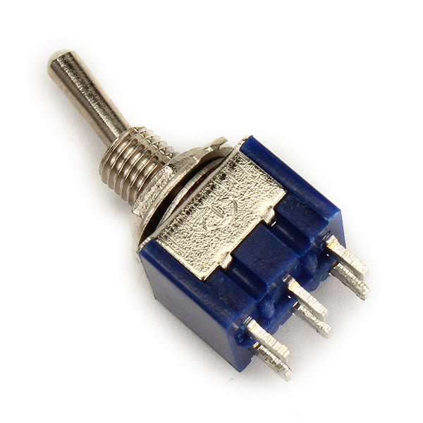 Wendao SMT-202 ON/ON AC 125V 6A 6 Pins Toggle Rocker Switch 10pcs
