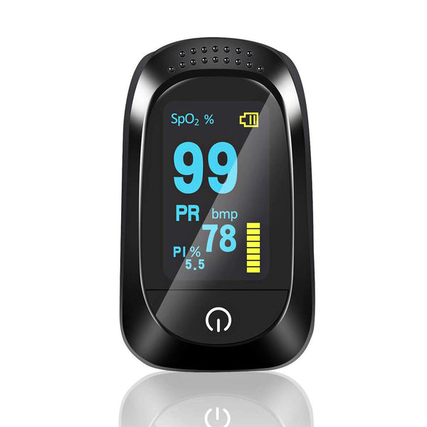 Portable OLED Pulse Oximeter Home Detection Finger Tip Oximeter Sleep Monitoring Heart Rate PI  for Adult and Children with SpO2 Pulse Oximeter