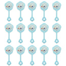 Baby Shower Bath Toys Mini Rattles Christening Favors Girl Boy Birthday Party Decorations Gift