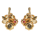 Trendy Flower Alloy Ear Drop Earrings Accessories Jewelry Earring For Women