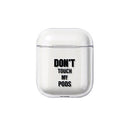 Cute Cartoon Pattern Clear Hard Shockproof Protective Cover Case Earphone Storage Case For Apple For AirPods 1/2