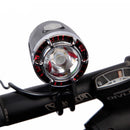 WOSAWE BCD-001 T6 1200LM 4Modes USB Rechargeable IPX-6 Waterproof Bike Front Light Bicycle Handlebar Lights Outdoor Riding Lights