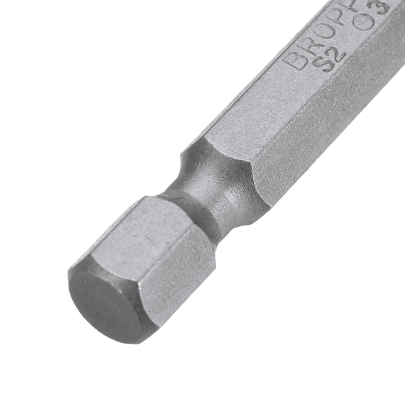 BROPPE 10Pcs Magnetic Slotted Screwdriver Bits SL2/SL3/SL4/SL5/SL6 1/4 Inch Hex Shank Screwdriver Set