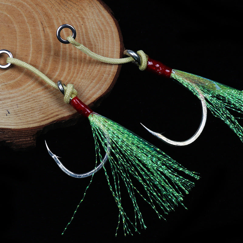 ZANLURE 3 Pcs Casting Cod Hook Fishing Lure Metal Crankbaits Fishing Hook