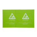 300*300*0.5mm Green Frosted Heated Bed Sticker Build Plate Tape With 3M Backing For 3D Printer